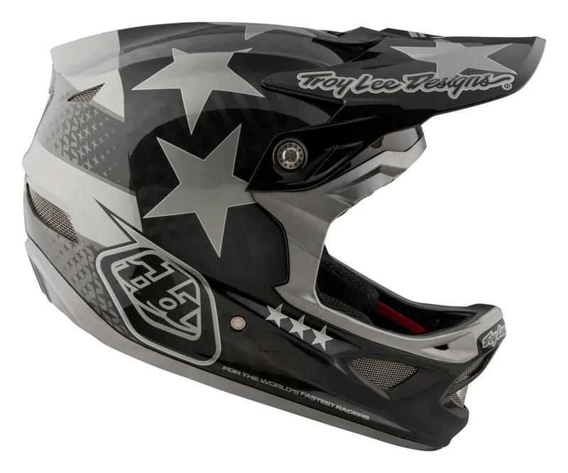 Troy Lee Designs D3 Full Face Carbon MIPS Freedom Grey-4