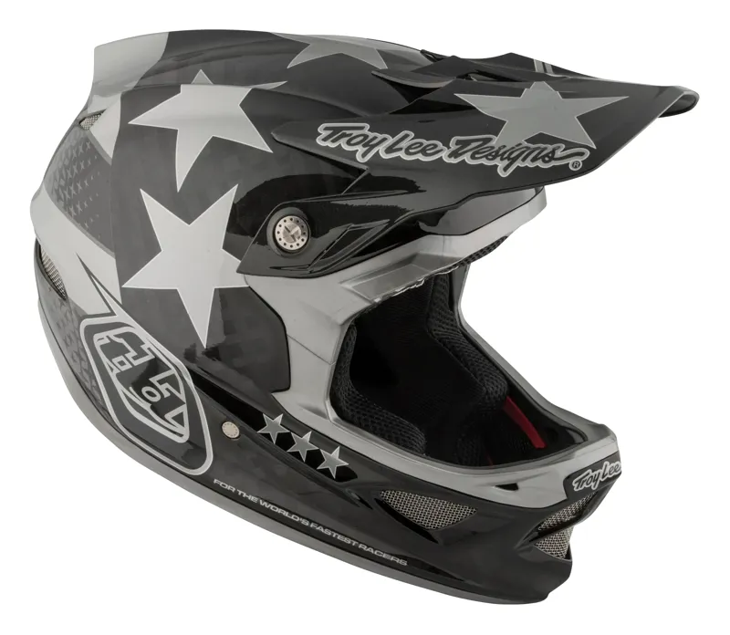 Troy Lee Designs D3 Full Face Carbon MIPS Freedom Grey-5
