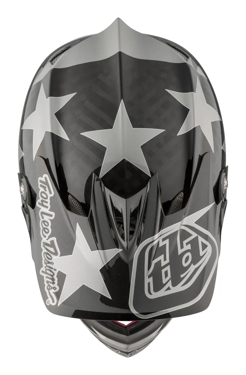 Troy Lee Designs D3 Full Face Carbon MIPS Freedom Grey-6