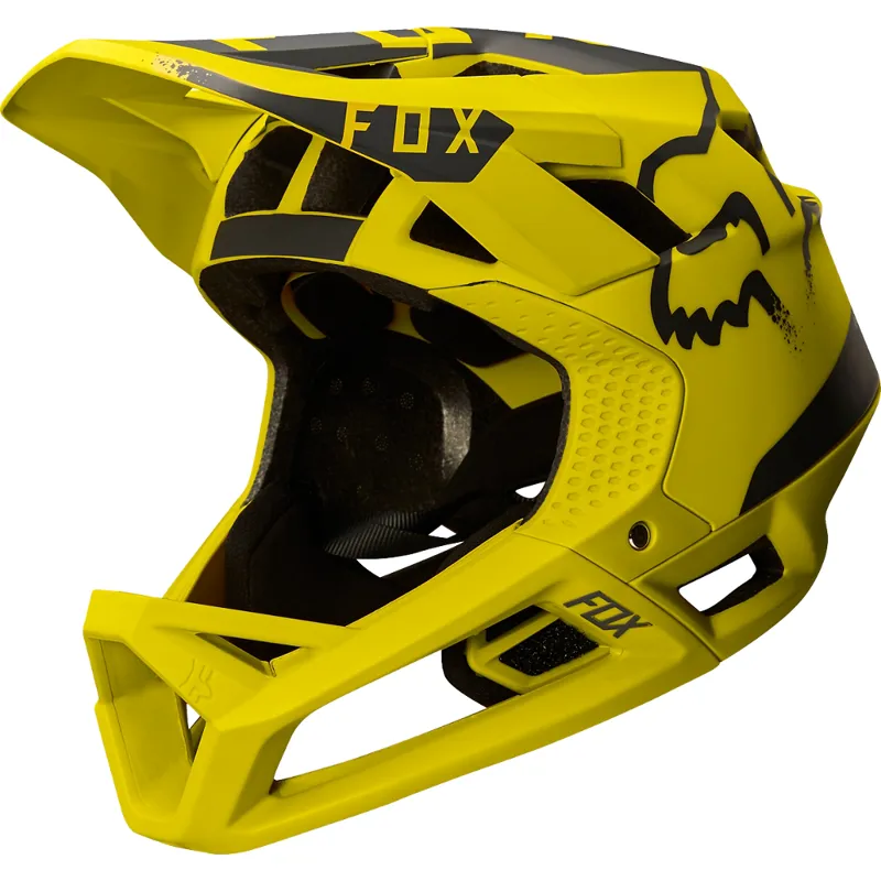FOX PROFRAME MOTH HELMET MIPS YELLOW