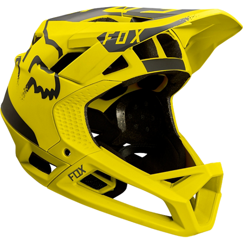 FOX PROFRAME MOTH HELMET MIPS YELLOW-1