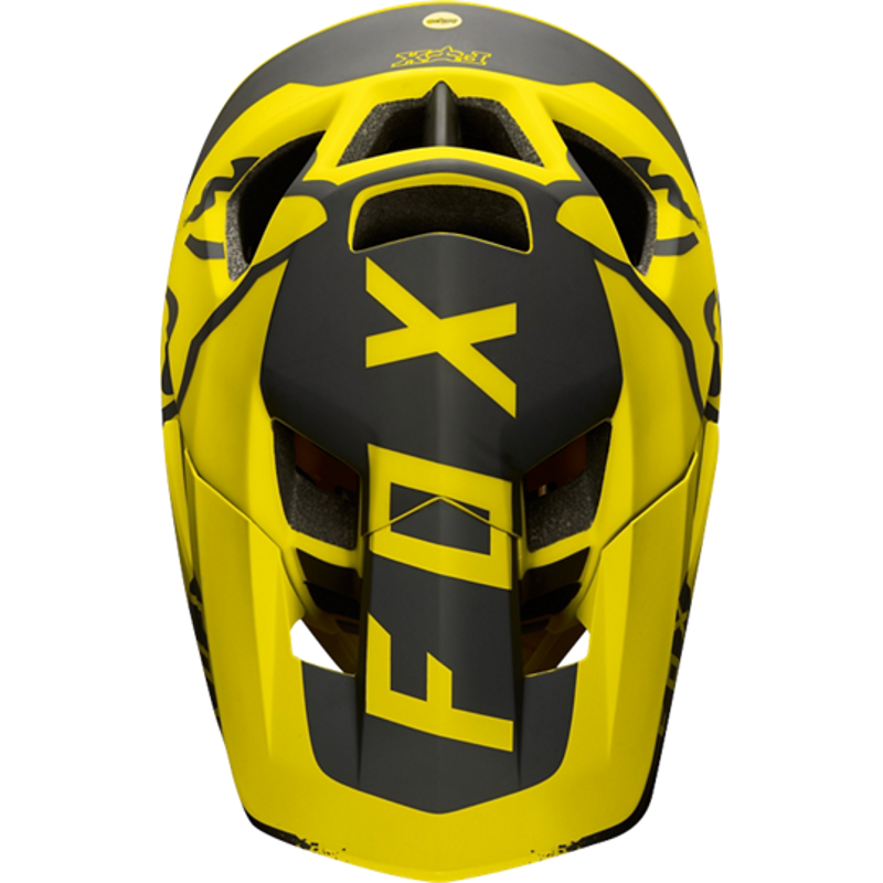 FOX PROFRAME MOTH HELMET MIPS YELLOW-2