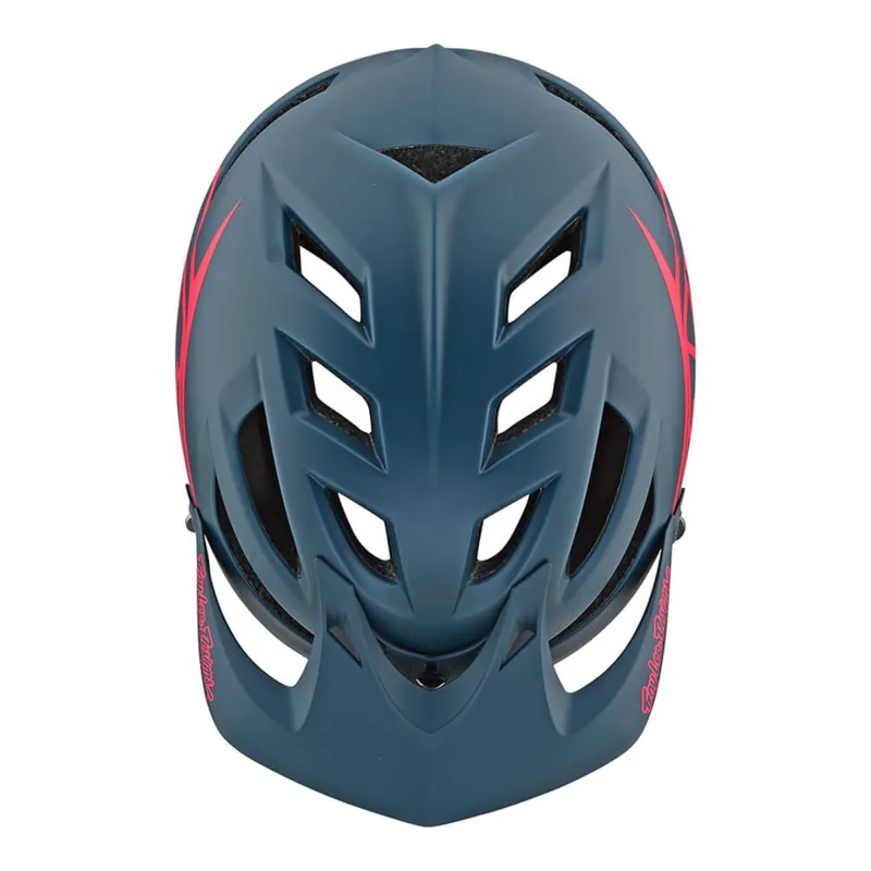 Troy Lee Designs 2019 A1 Classic MTB Mips Helmet Slate / Magenta-2