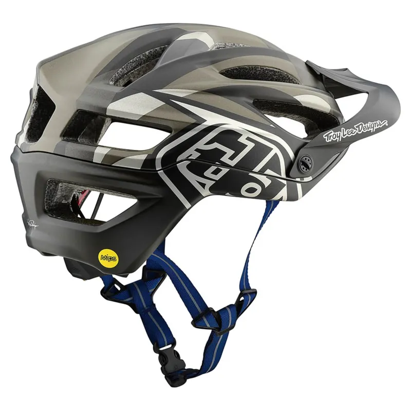 Troy Lee Designs A2 MTB Helmet MIPS Jet Gray-1