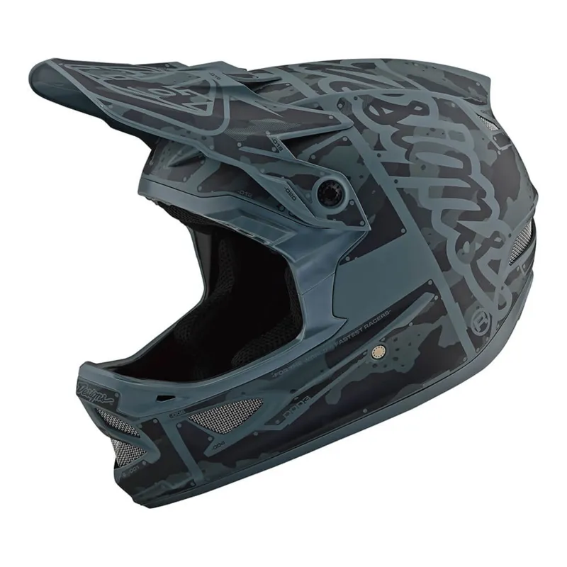 Troy Lee Designs 2019 D3 Fiberlite Camo Green