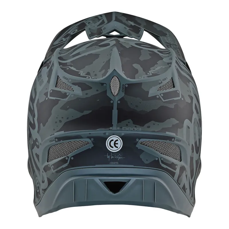 Troy Lee Designs 2019 D3 Fiberlite Camo Green-1