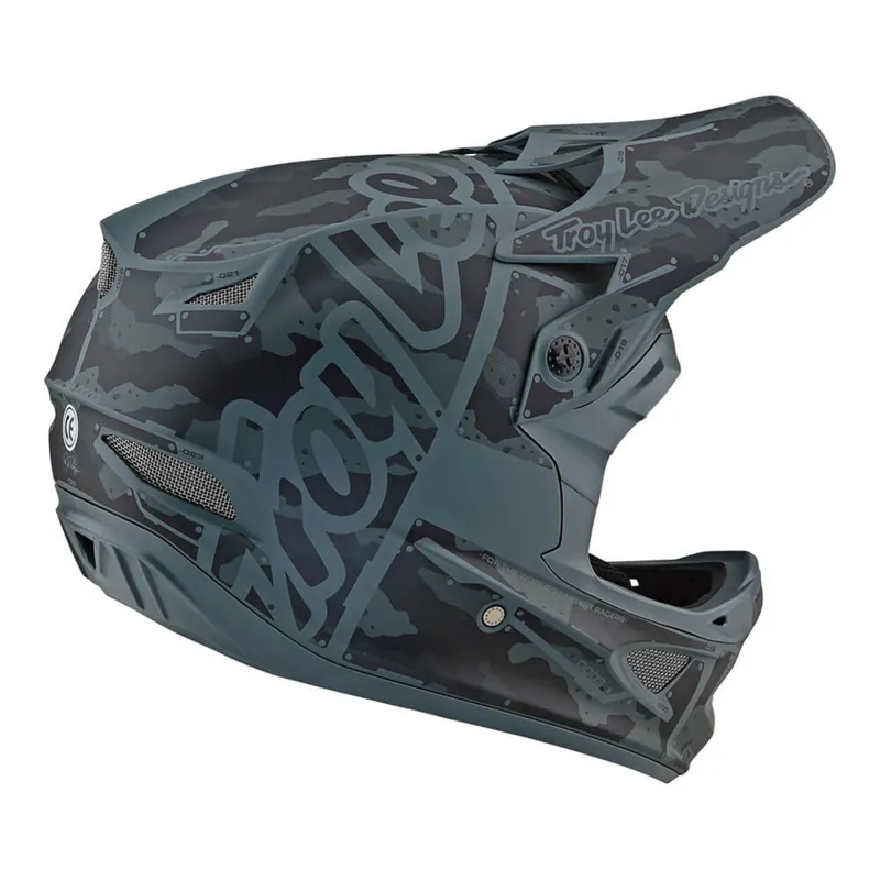Troy Lee Designs 2019 D3 Fiberlite Camo Green-2