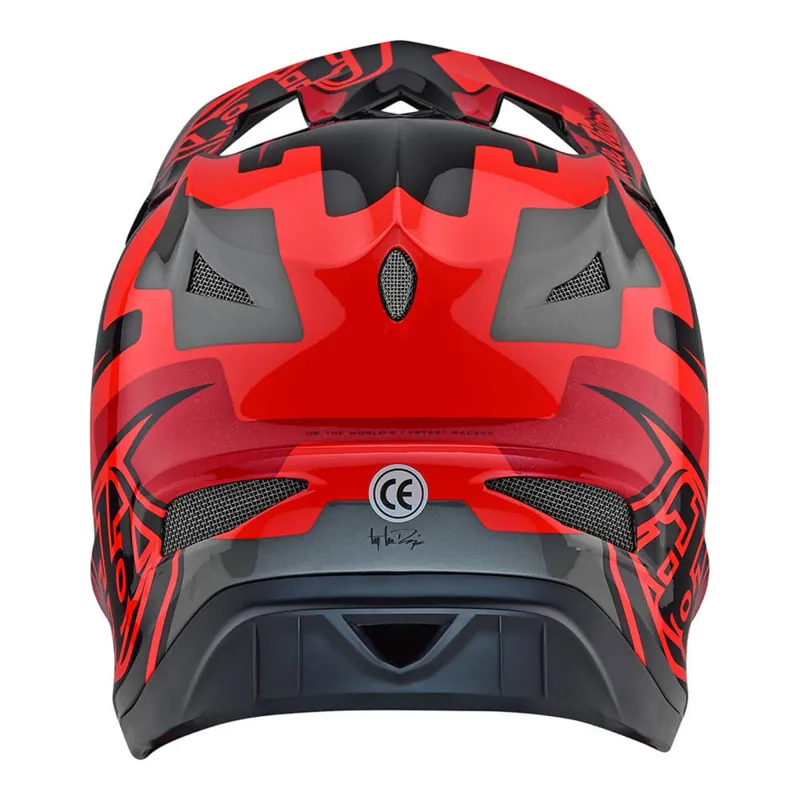 Troy Lee Designs 2019 D3 Fiberlite Red-1