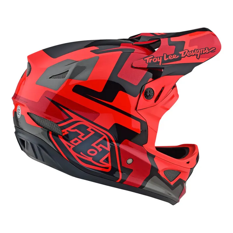 Troy Lee Designs 2019 D3 Fiberlite Red-2