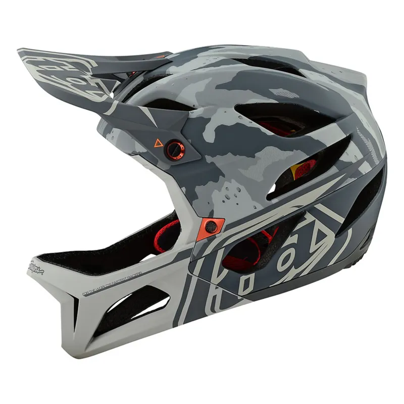 Troy Lee Designs Stage MIPS Full Face Helmet Tactical Sand-1