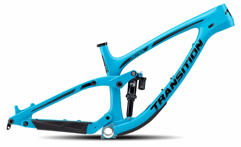 Transition Patrol 2019 Carbon Frame Set TR Blue