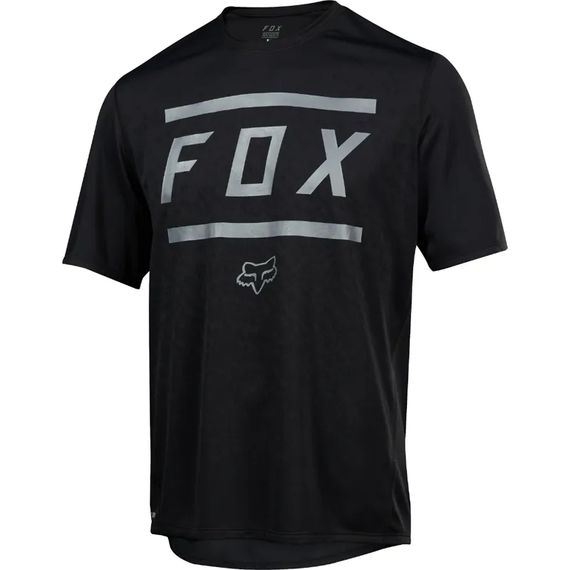 Fox Ranger Bars MTB Short Sleeve Jersey Black