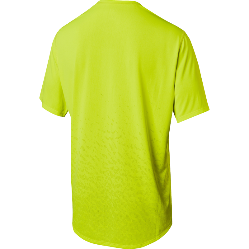 Fox Ranger Bars Short Sleeve MTB Jersey Yellow And Black-1