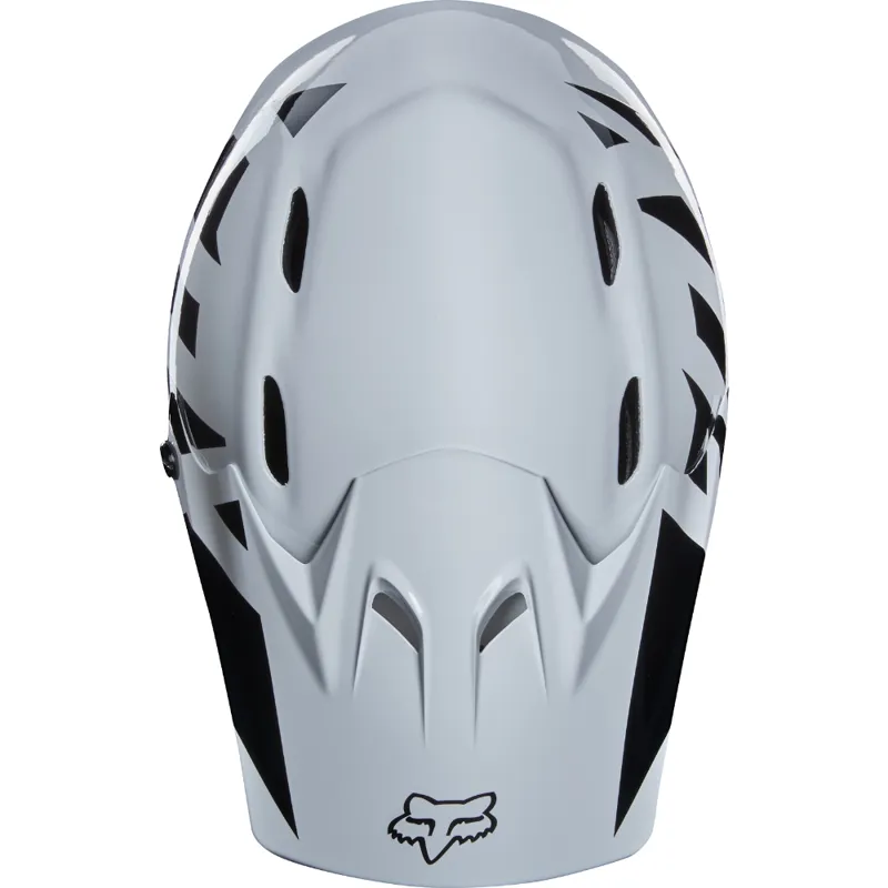 Fox Rampage Landi Full Face Helmet White-4