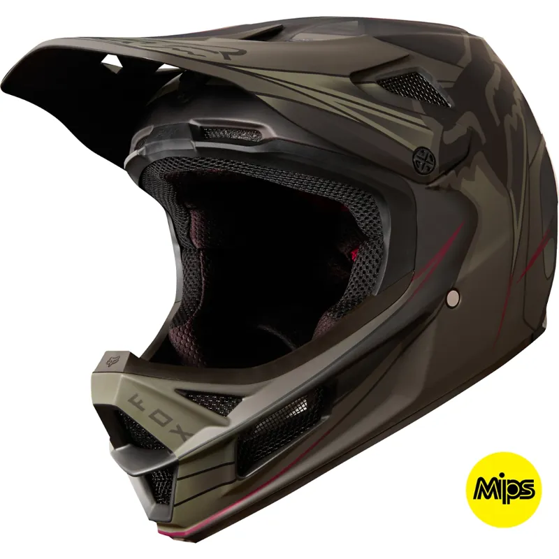 Rampage Pro Carbon MIPS Full Face Helmet Fatigue Black