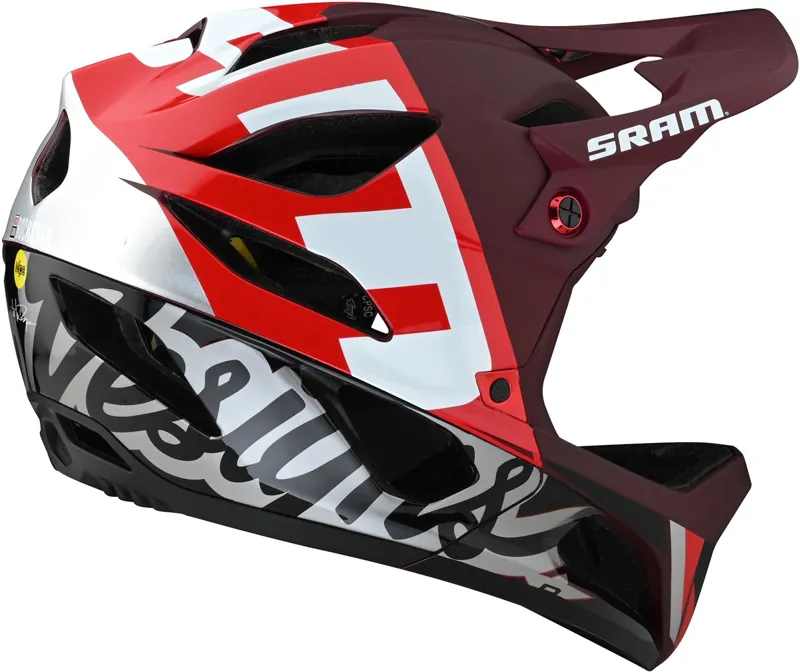 Troy Lee Designs Stage MIPS Helmet in Red-1