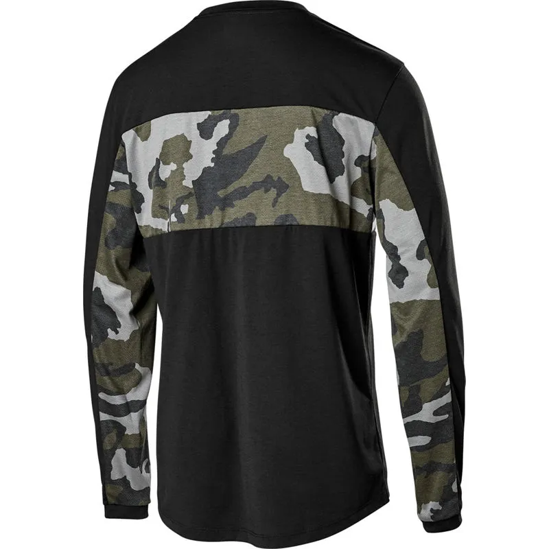 Fox Ranger Drirelease Fox Head Jersey Green Camo-1