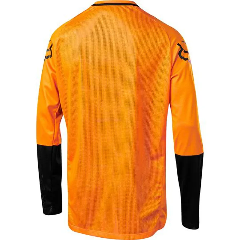 Fox Defend Long Sleeve Jersey Orange-1