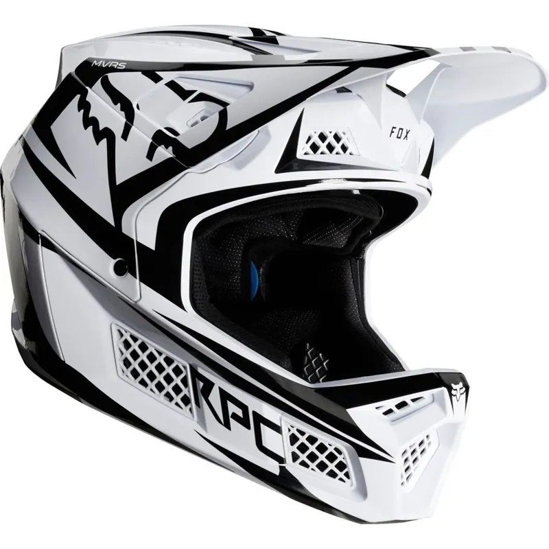 Fox Rampage Pro Carbon Beast 2019 Full Face Helmet White-1