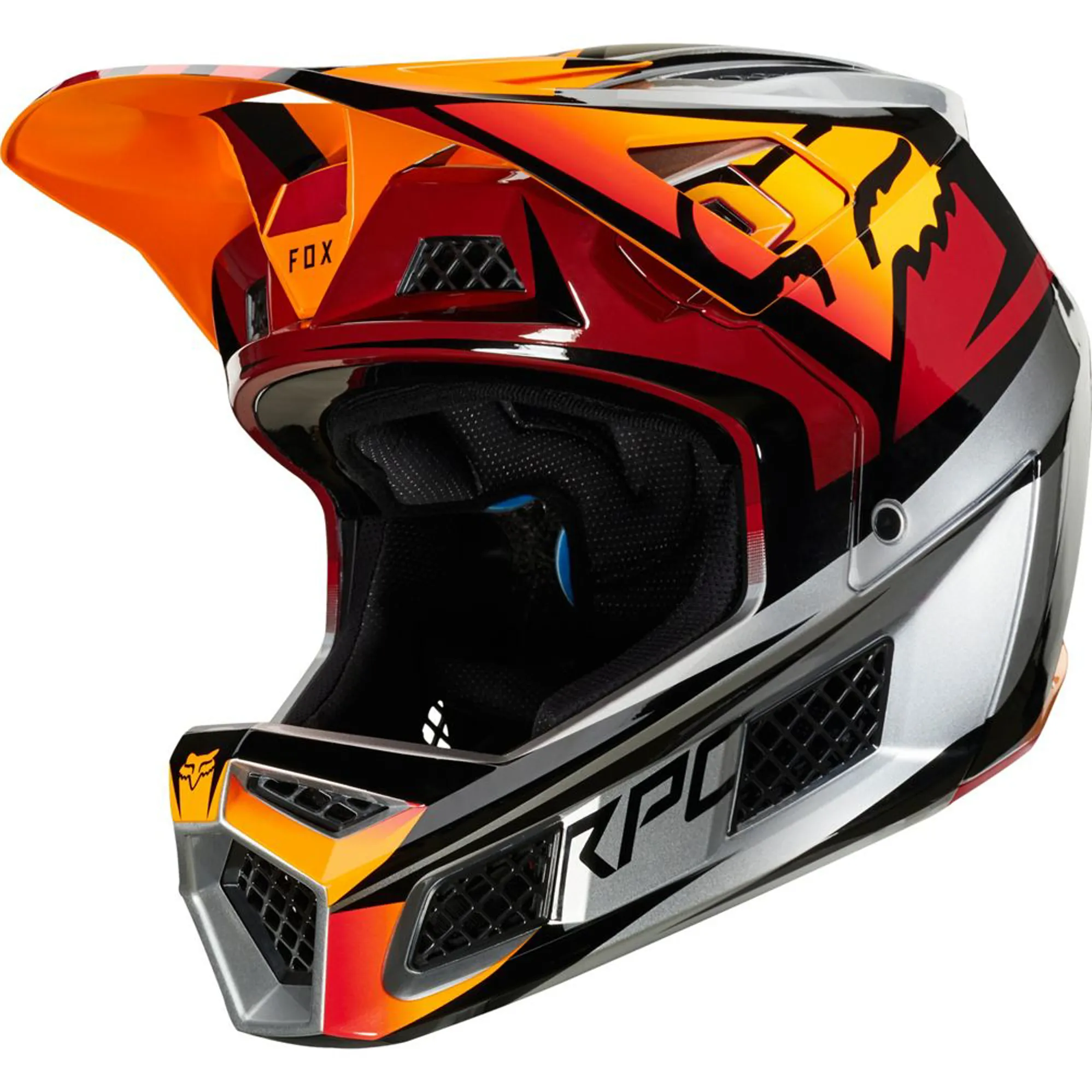 Fox Rpc Fox Rampage Pro Carbon Beast Helmet Iced