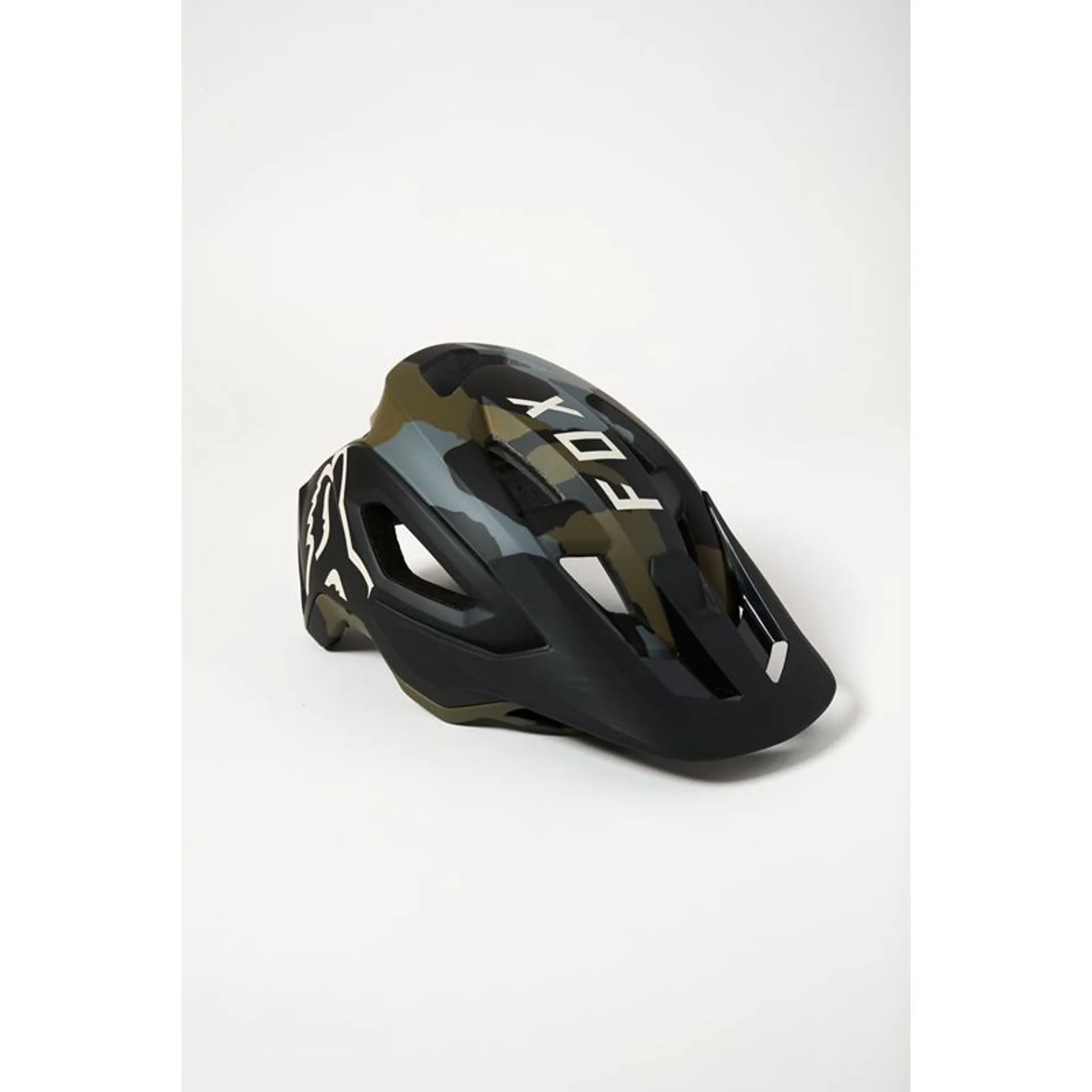 Fox Speedframe Pro MTB Helmet in Green Camo