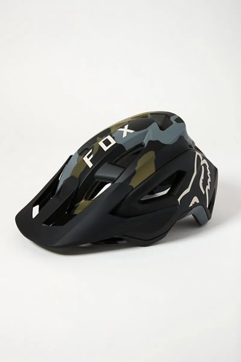Fox Speedframe Pro MTB Helmet in Green Camo -1