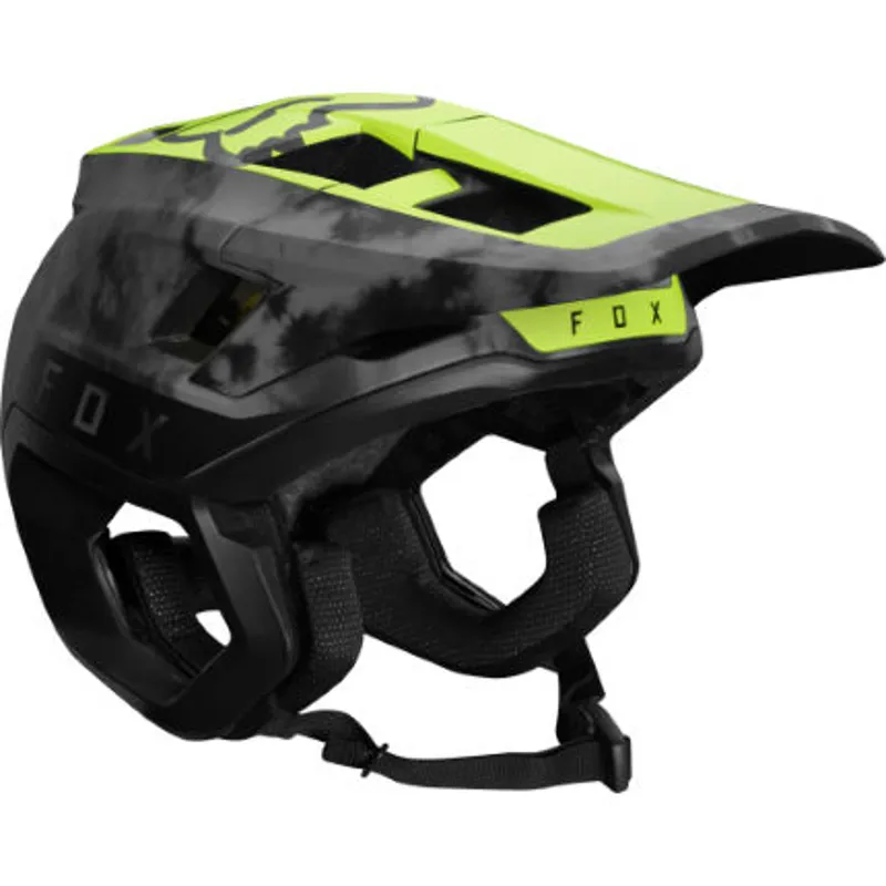 Fox Dropframe Pro Helmet Elevated Day Glo Yellow 