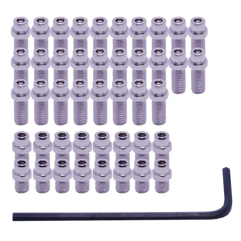 DMR Flip Pin Set For Vault Pedal 44pcs Silver