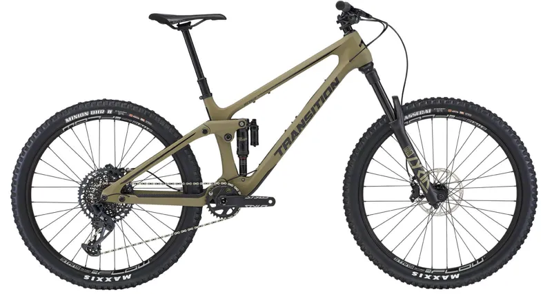Transition Scout Carbon GX Mountain Bike Olive Green