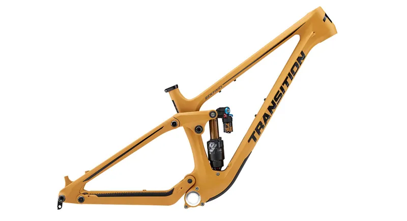 Transition Sentinel Carbon Mountain Bike Frameset 2021 Loam Gold 