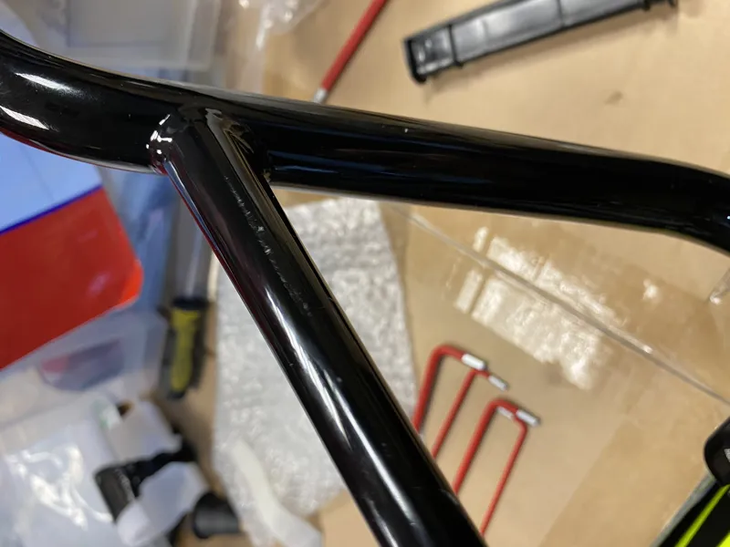 GT Speed Series Pro BMX Race Bike Yellow Shop Demo-1