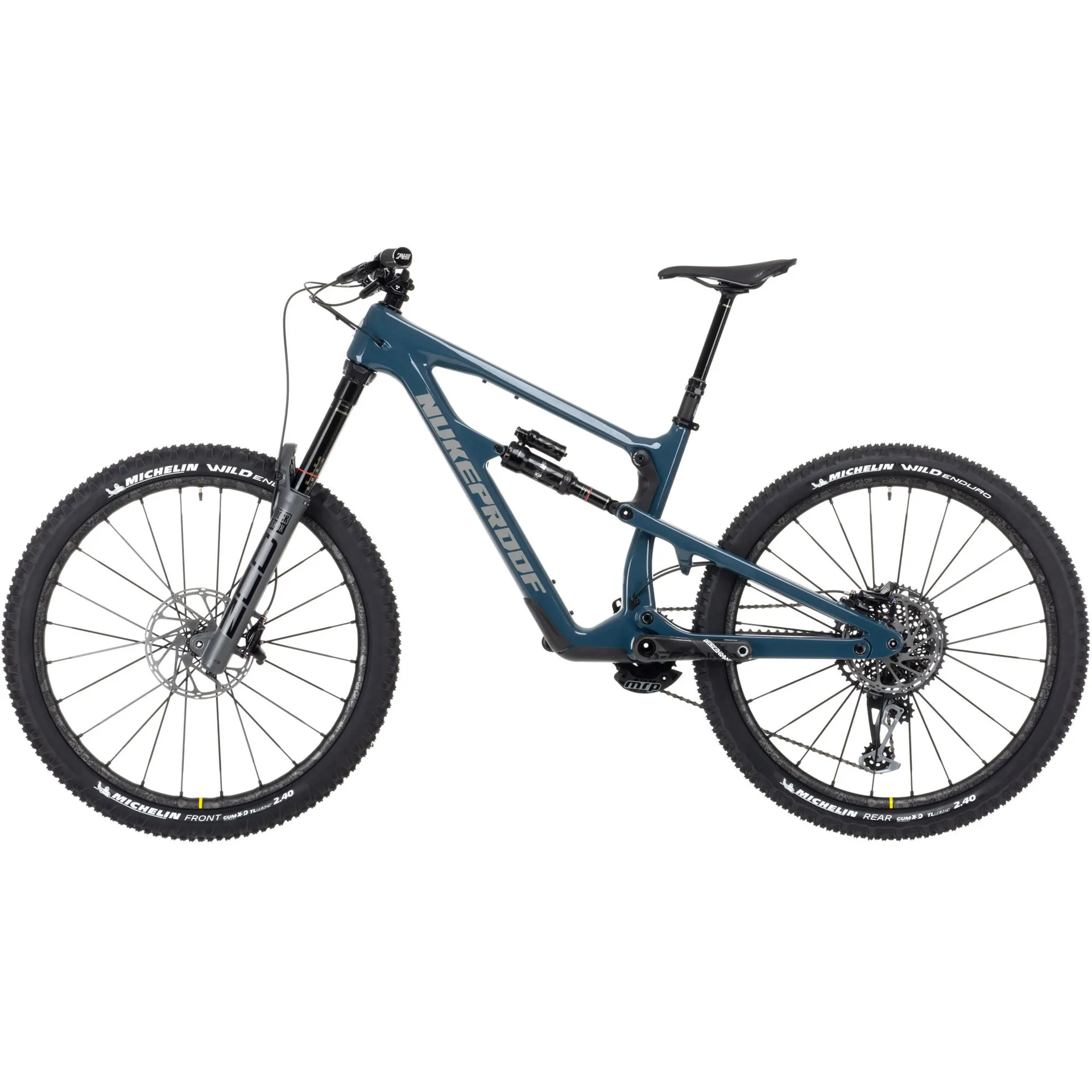 Nukeproof Mega 275 RS Carbon Bike XO1 Eagle 2021 Bottle Blue