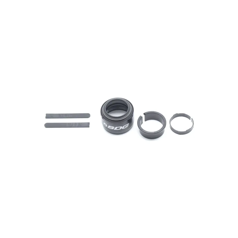 SDG Tellis Seatpost Seal Collar Bushing and Keyway Assembly in Black