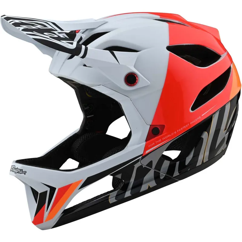 Troy Lee Designs Stage MIPS Helmet Nova White 
