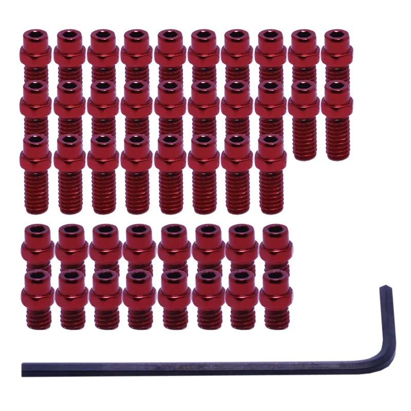 DMR Flip Pin Set For Vault Pedal 44pcs Red
