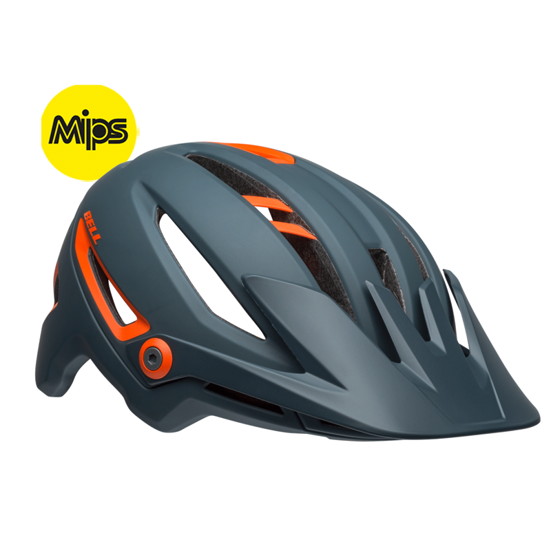 Bell Sixer Mips Mtb Helmet Ridgeline Matte Slate/Orange