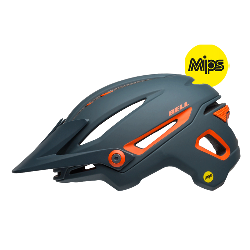 Bell Sixer Mips Mtb Helmet Ridgeline Matte Slate/Orange-1
