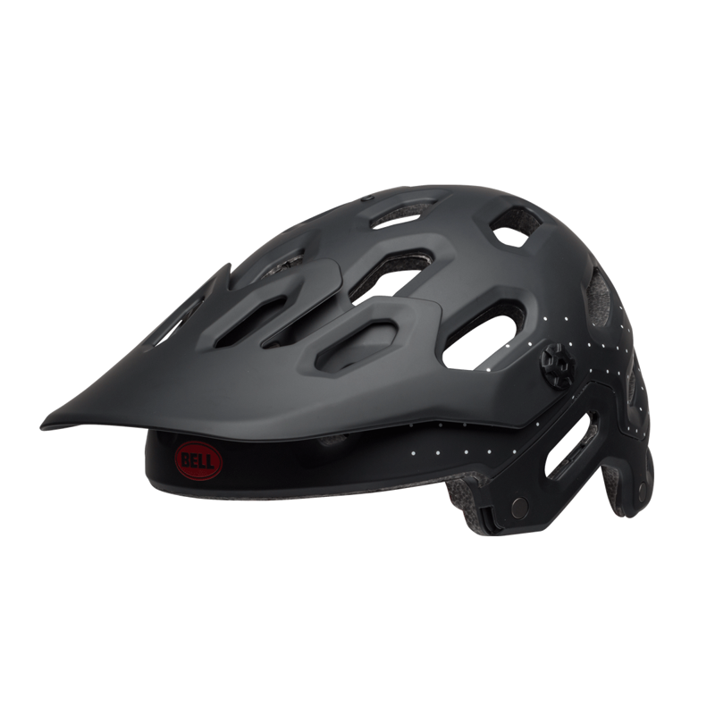 Bell Super 3 Mtb Helmet Virago Matte Black/White/Crimson
