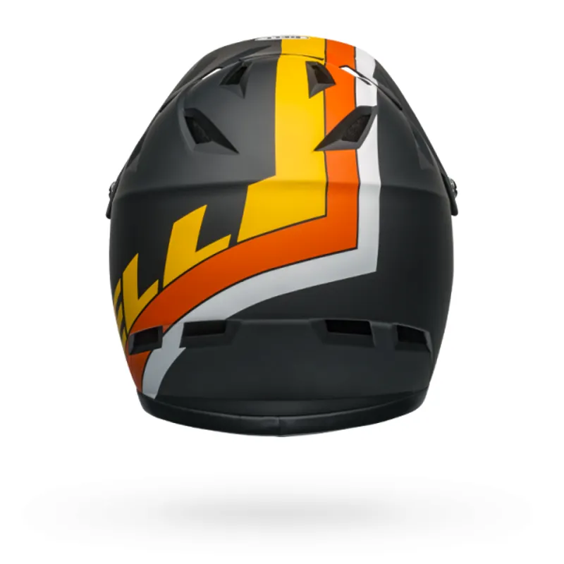 Bell Sanction Mtb Full Face Helmet Matte Black/Yellow/Orange-1