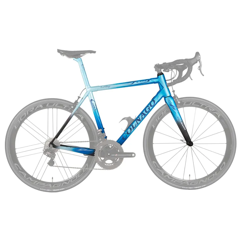 Colnago C64 Disc Frameset 2019 Matte Pearl Blue Fade