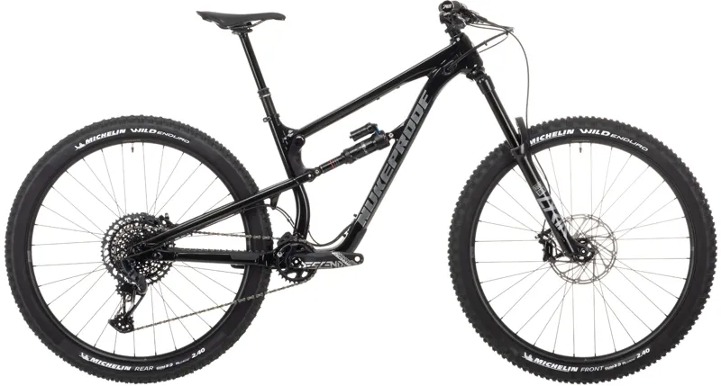 Nukeproof Mega 290 Pro Mountain Bike GX Eagle Black Brushed 