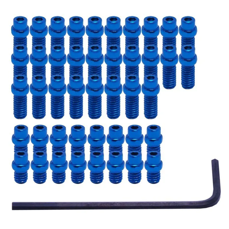 DMR Flip Pin Set For Vault Pedal 44pcs Blue-3