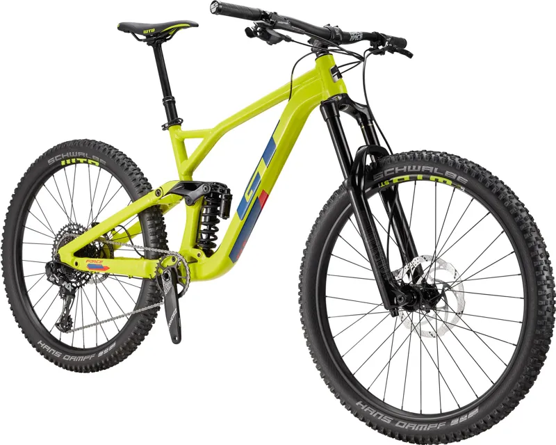GT Force Elite 2019 Mountain bike Chartreuse-1