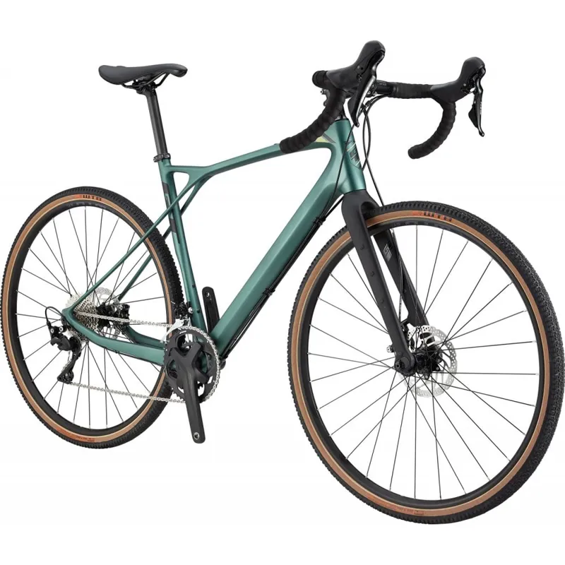 GT Grade Carbon Expert 2020 Jade Gravel Bike-1