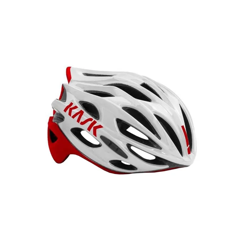 Kask Mojito X Road Cycling Helmet White/Red 
