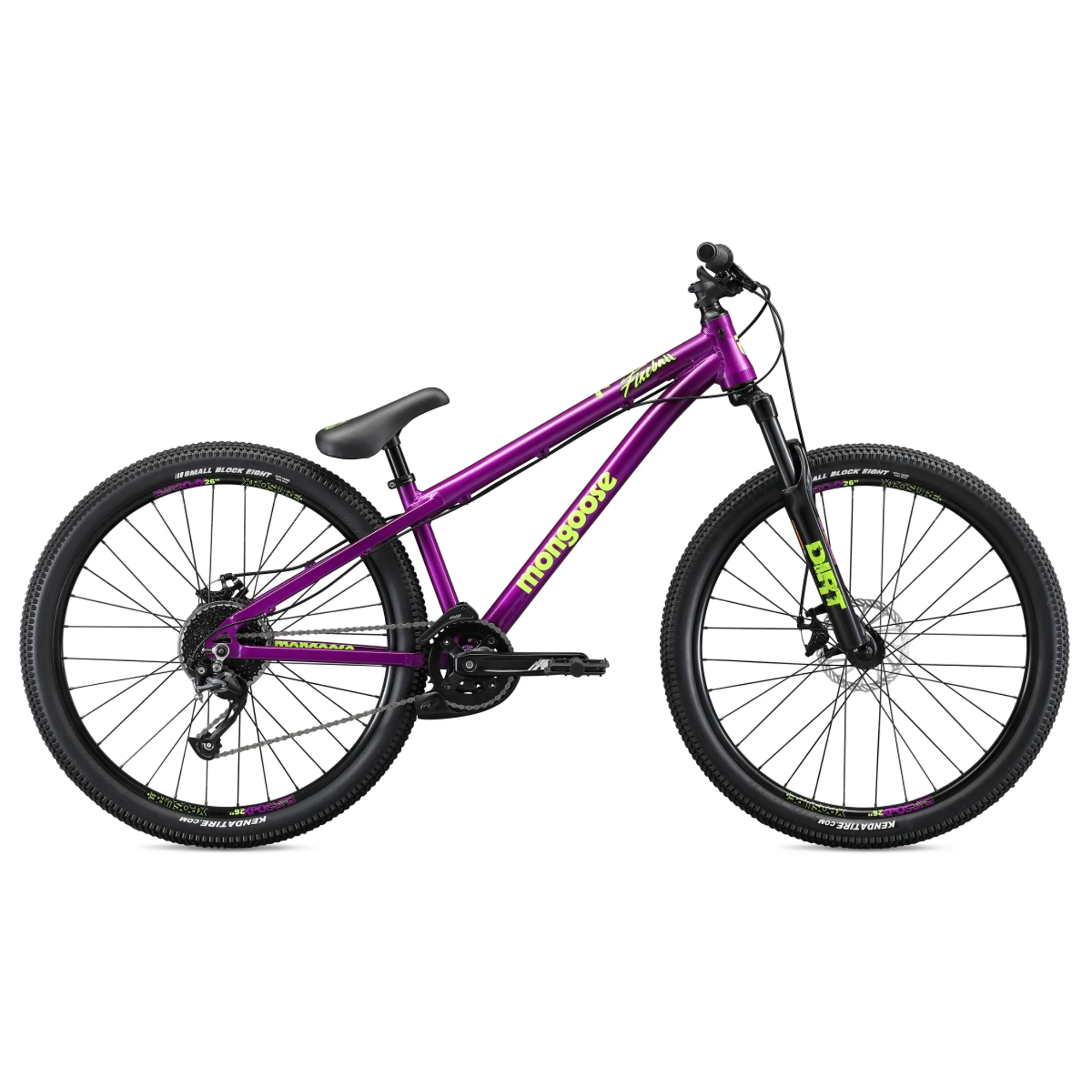 Mongoose Fireball 26 Inch Dirt Jump/ 4X Purple