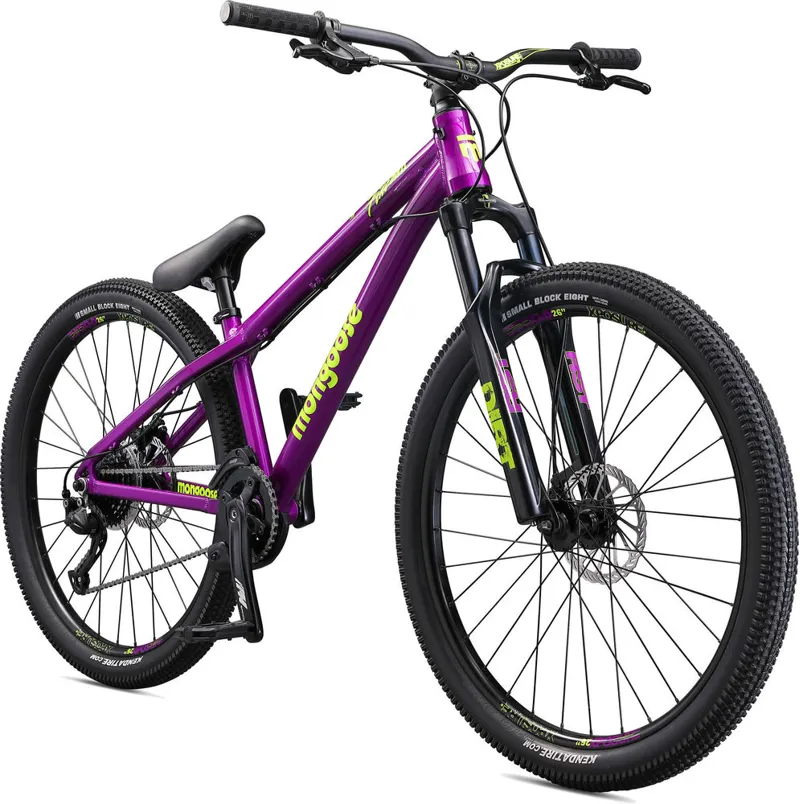 Mongoose Fireball 26 Inch Dirt Jump/ 4X Purple-1