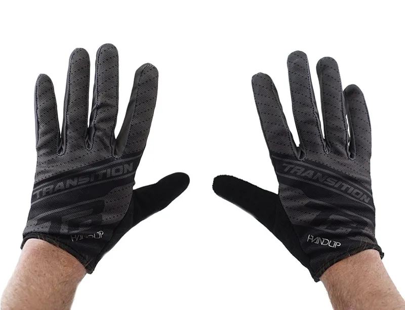 Transition PNW Long Finger Gloves in Black