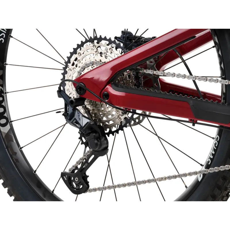 Nukeproof Reactor 275 Elite SLX 2020 Mountain Bike Burgondy-11