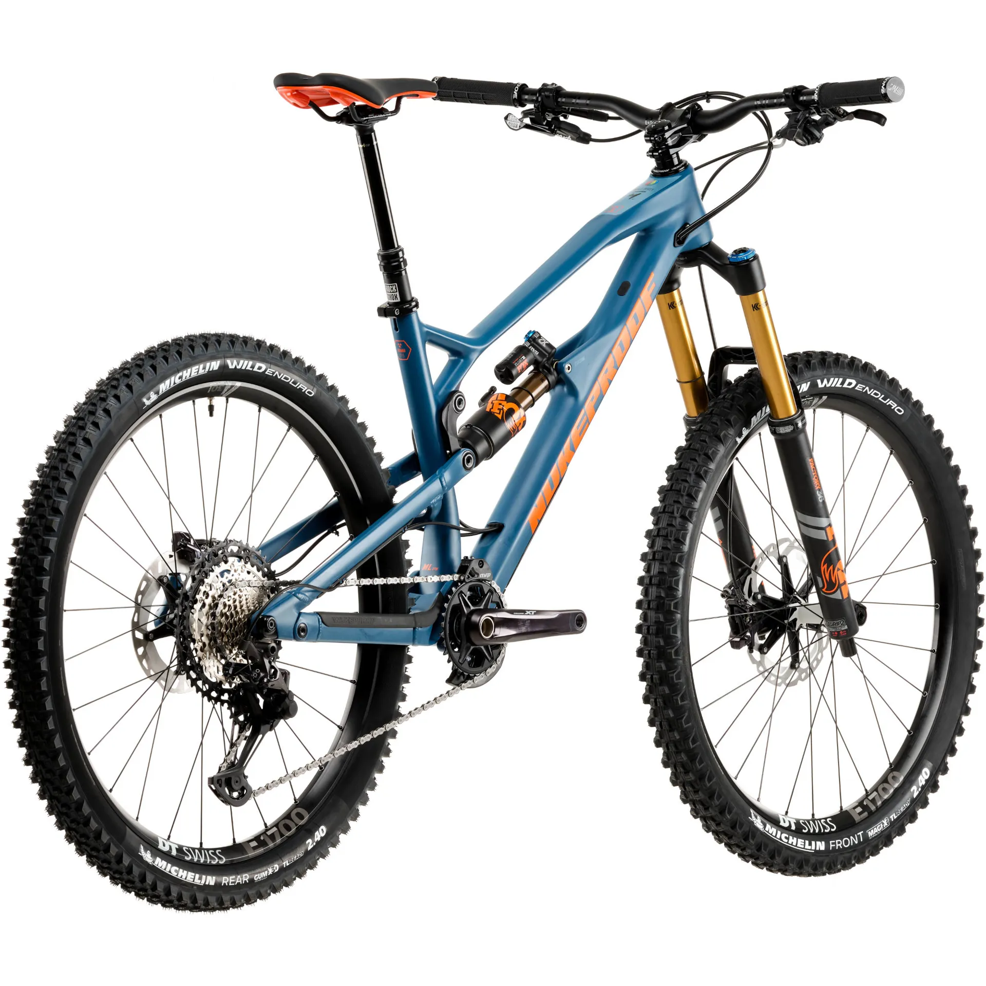 Nukeproof Mega 275 Factory XT 2020 Mountain Bike Blue
